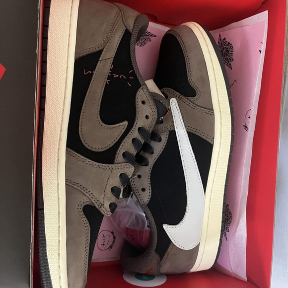 Air Jordan 1 Travis Scott AJ1 TS Barb low bar main image 5